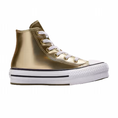 Converse Chuck Taylor All Star EVA Lift Platform High PS 'Metallic Light Gold'