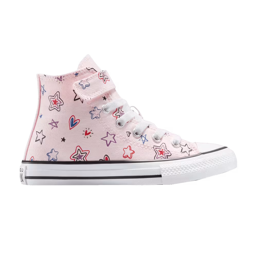 Converse Chuck Taylor All Star EasyOn High PS Doodles - Pink Frosting