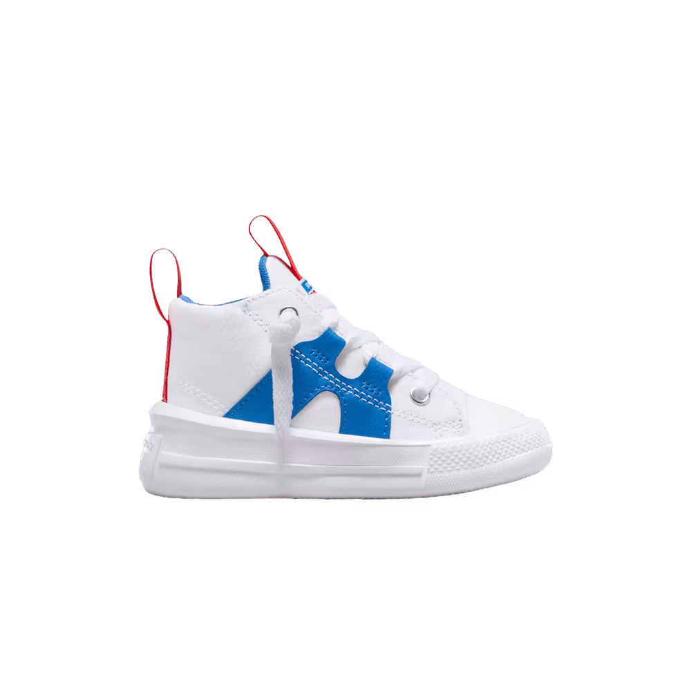Converse Chuck Taylor All Star Ultra Mid TD Foundational Canvas - White Blue Slushy