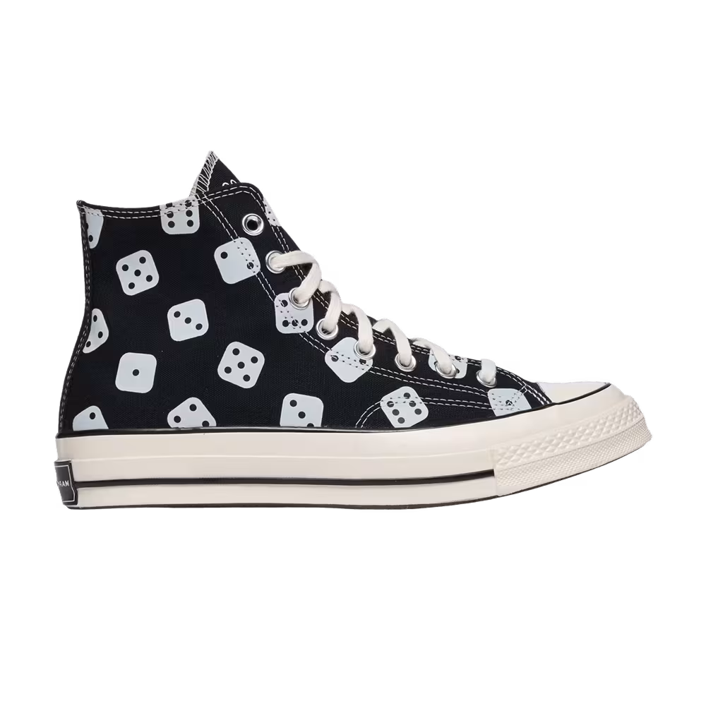 Marc Jacobs x Derrick Adams x Converse Chuck 70 Black White Egret