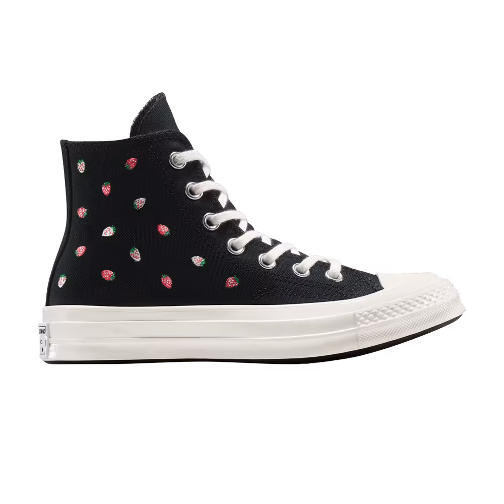 Converse Chuck 70 High Embroidered Strawberries