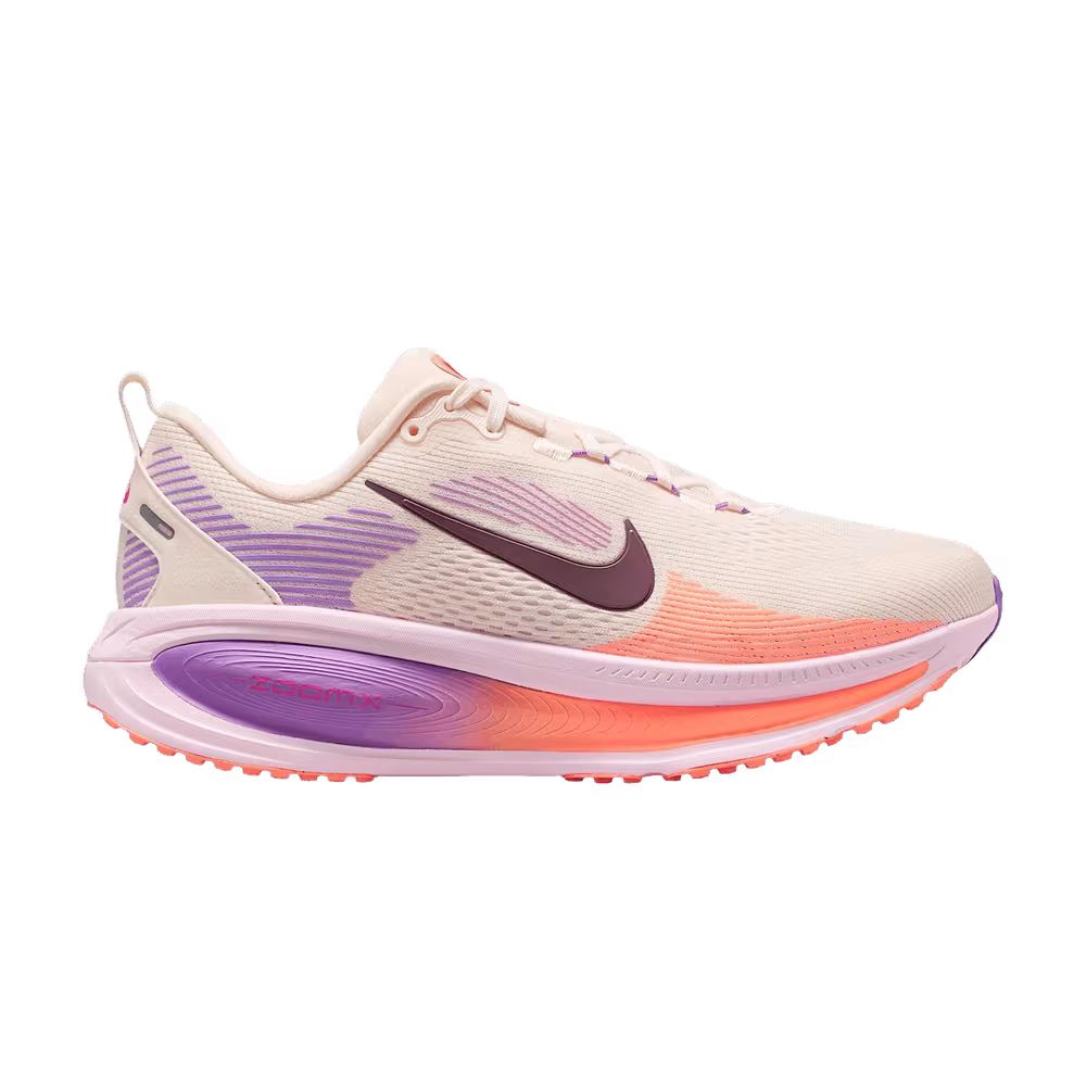 Nike Women's Vomero 18 Road Extra Wide Chalk Pink Foam Bright Violet Tattoo