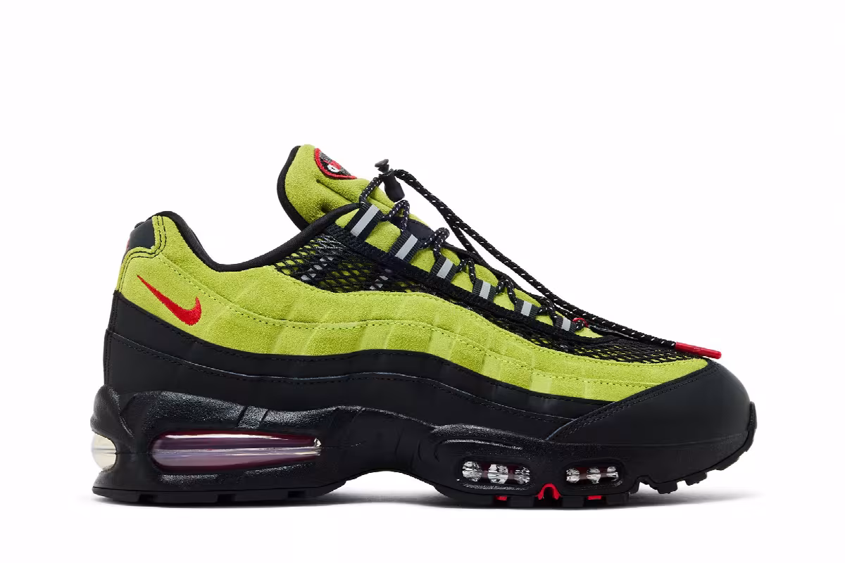 Aya Brown x Nike Air Max 95 Big Bubble - Atomic Green, view 2