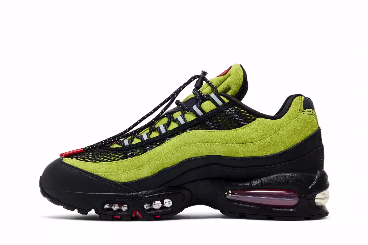 Aya Brown x Nike Air Max 95 Big Bubble - Atomic Green, view 4