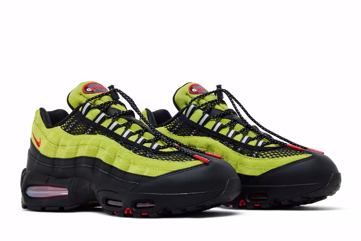 Aya Brown x Nike Air Max 95 Big Bubble - Atomic Green, view 9