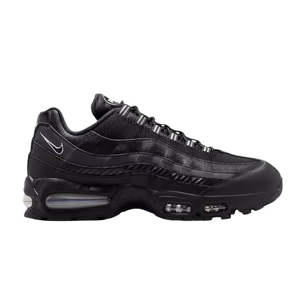 Nike Air Max 95 Big Bubble Black Metallic Silver Cool Grey White