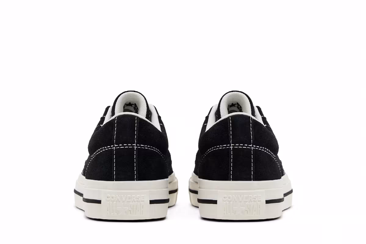Converse One Star 95 Low Black Vintage White, view 7