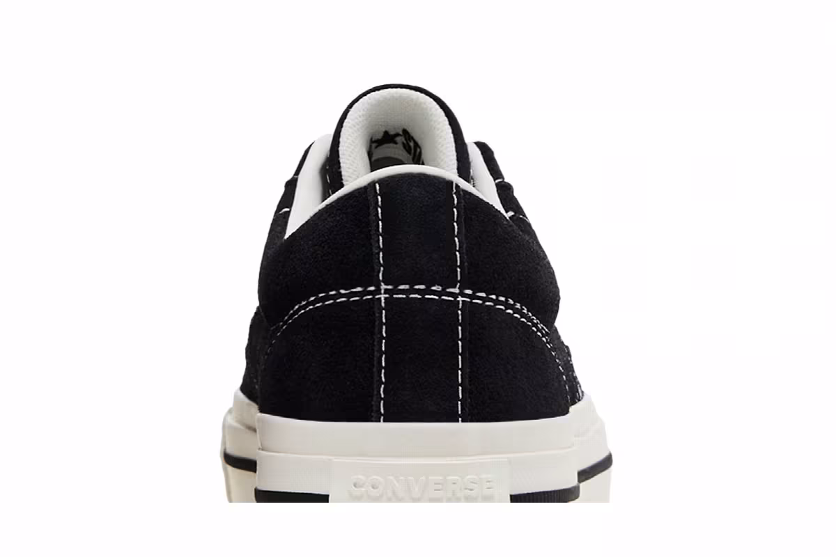Converse One Star 95 Low Black Vintage White, view 8