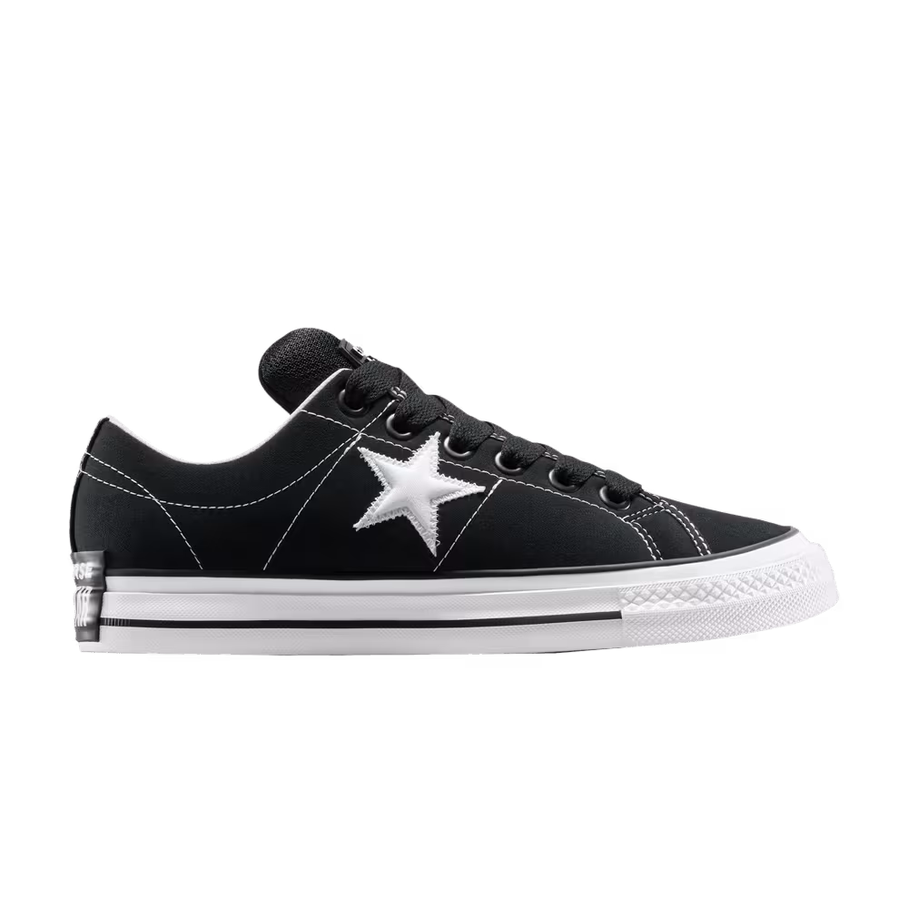 Converse One Star Low Puff - Black White
