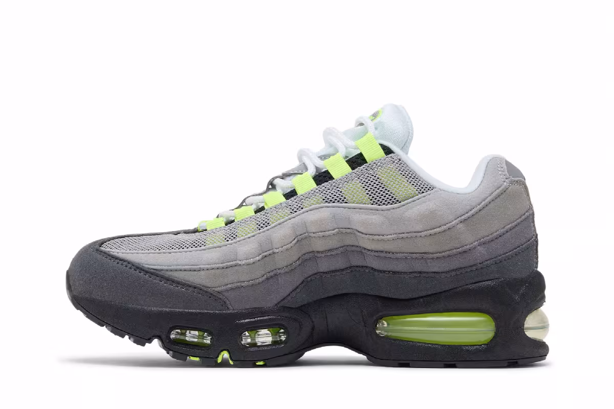 Nike Air Max 95 OG GS Neon 2026, view 4