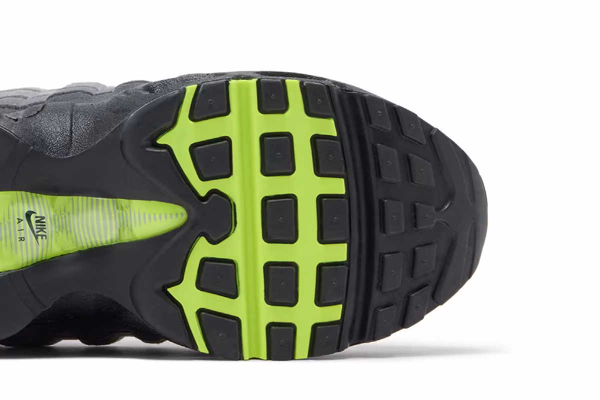 Nike Air Max 95 OG GS Neon 2026, view 6