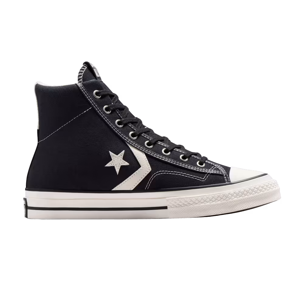 Converse Star Player 76 High Black Vintage White