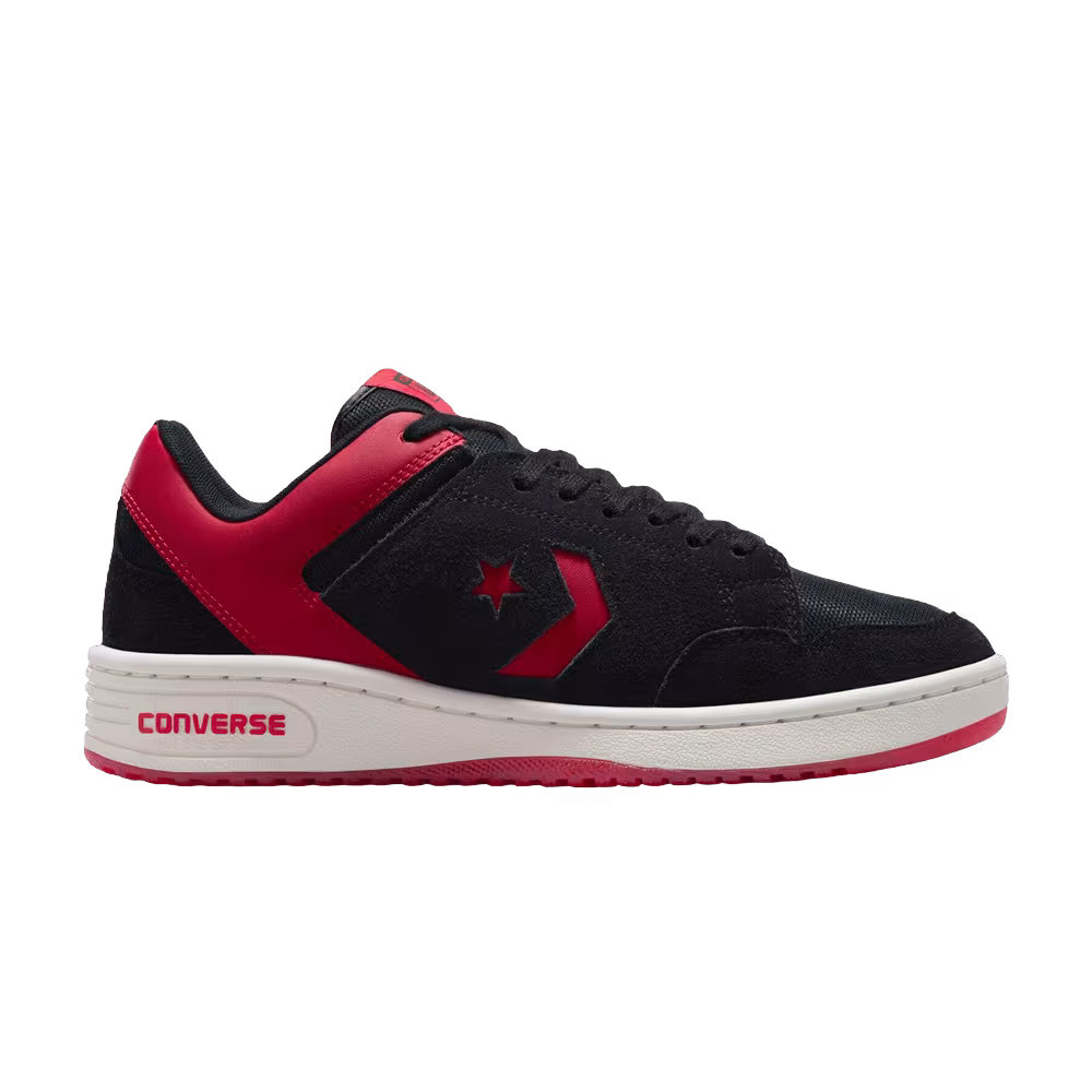Converse Weapon Low Black Red