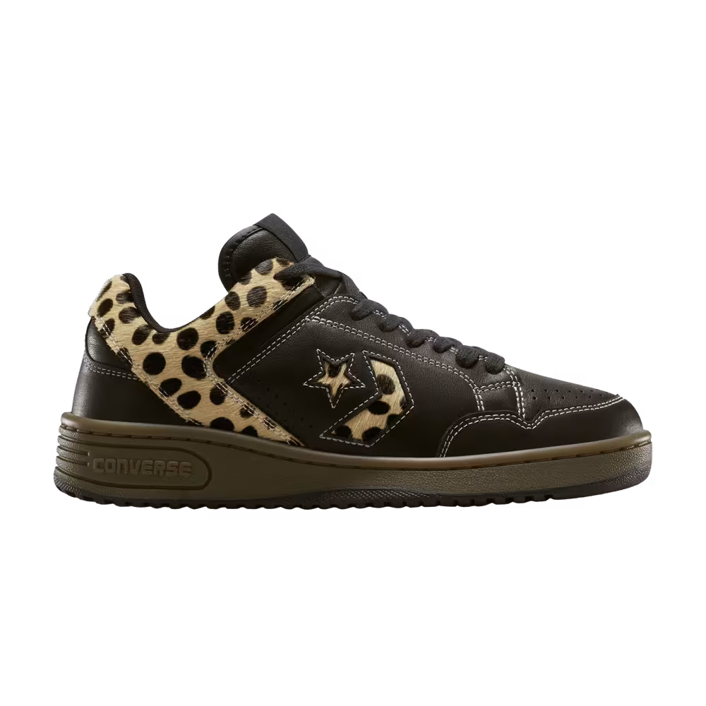 Converse Weapon Low Leopard Pony Hair