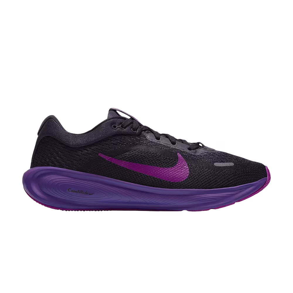 Nike Stellar Ride GS Gridiron Off Noir Dark Concord Vivid Purple
