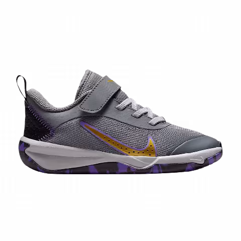 Nike Omni Multi-Court PS 'Smoke Grey Action Grape Light Smoke Grey Metallic Gold'