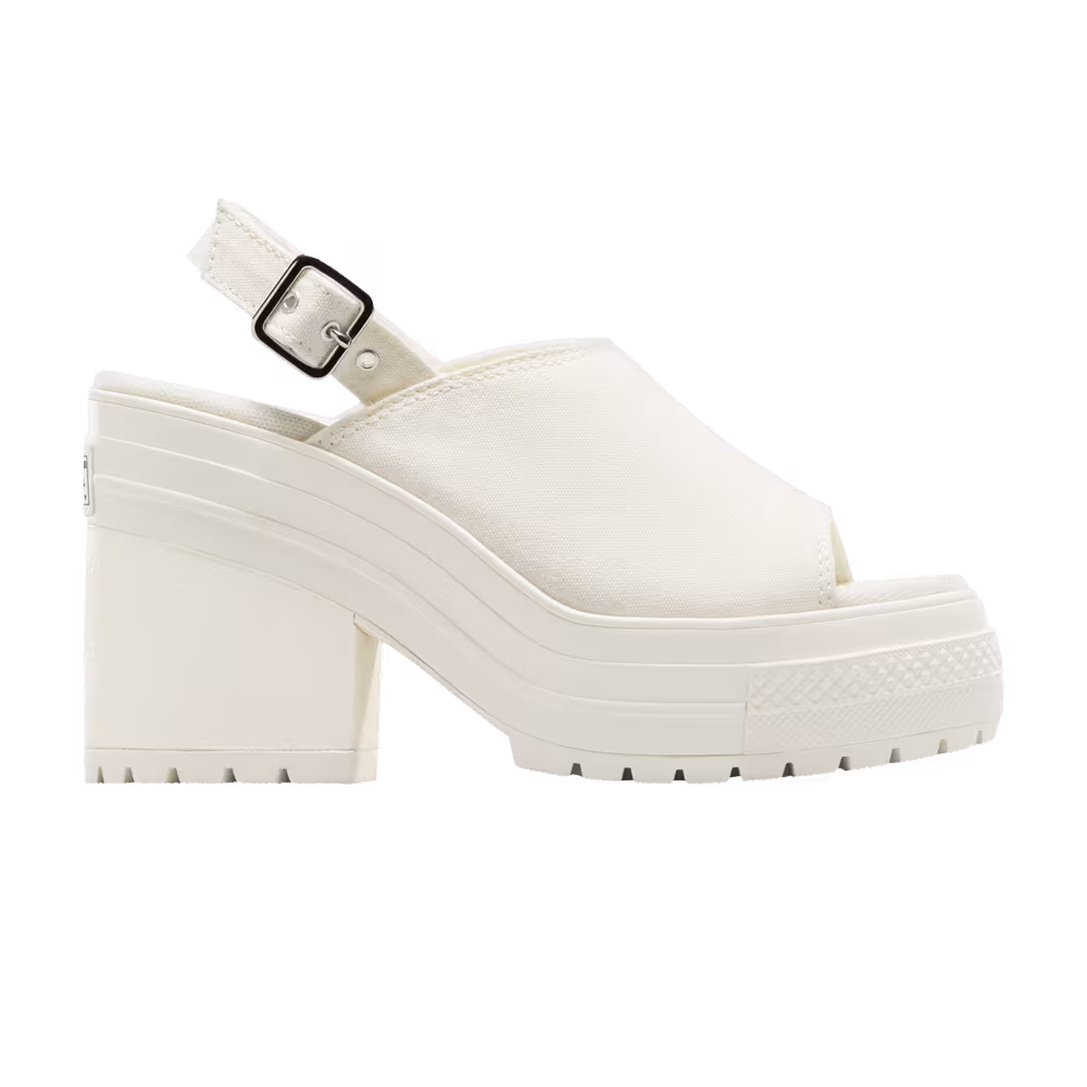Converse Women's Chuck 70 De Luxe Heel Platform Sandal Egret