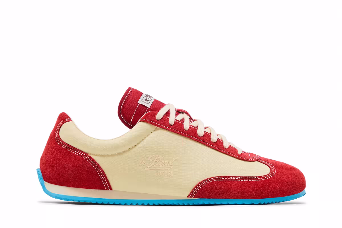 Golf Le Fleur x Converse Coach Jogger French Vanilla Molten Lava, view 2