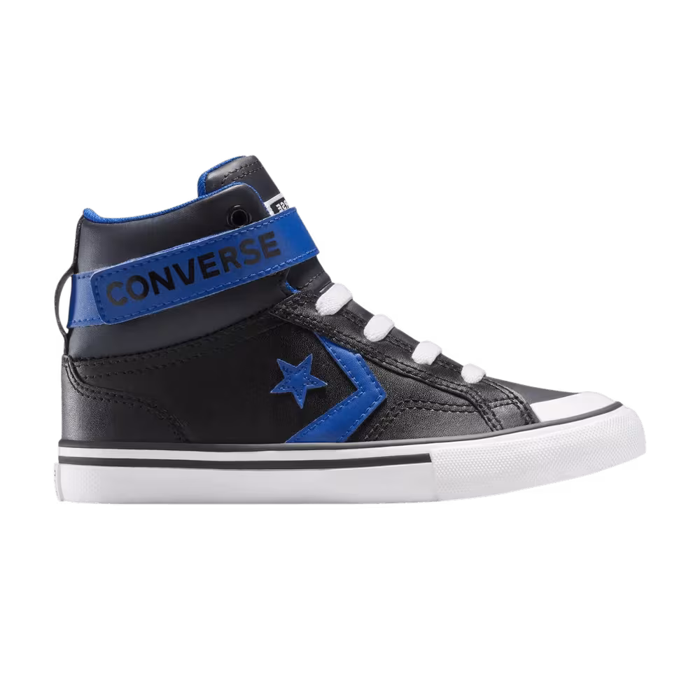 Converse Pro Blaze Strap Leather EasyOn High PS Black Blue