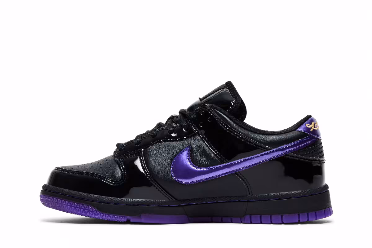 FC Barcelona x Nike Kobe Dunk Low Protro Black Field Purple, view 4