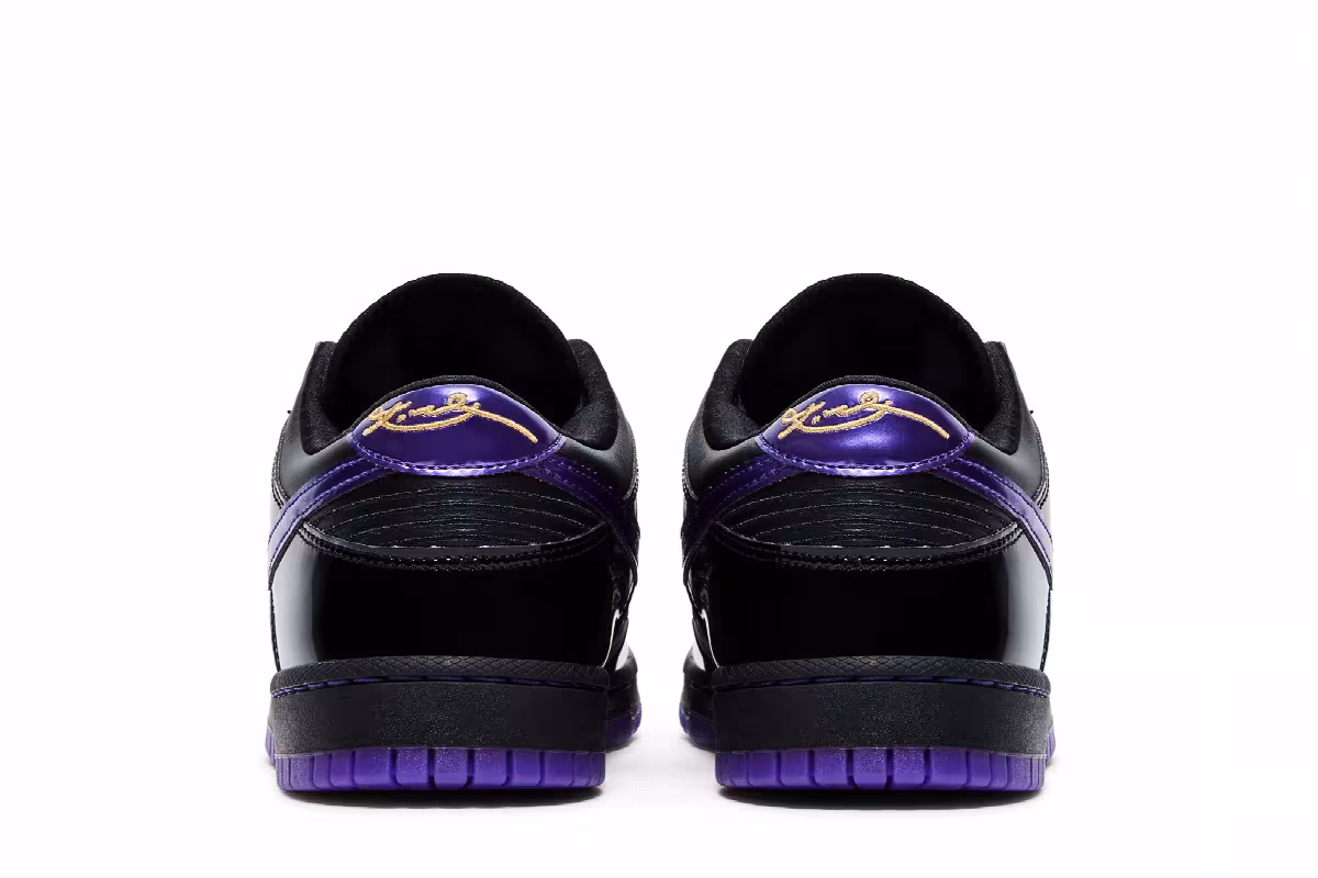 FC Barcelona x Nike Kobe Dunk Low Protro Black Field Purple, view 7