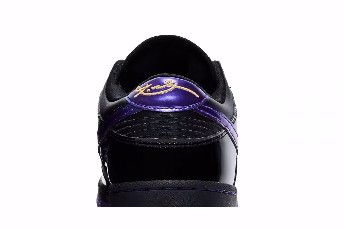 FC Barcelona x Nike Kobe Dunk Low Protro Black Field Purple, view 8
