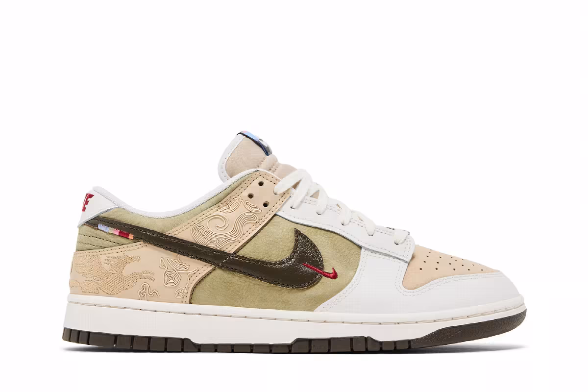 Nike Dunk Low Pegasus Pack - Linen Phantom, view 2