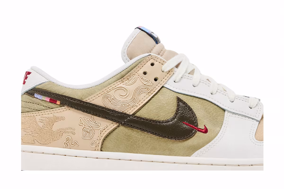 Nike Dunk Low Pegasus Pack - Linen Phantom, view 3