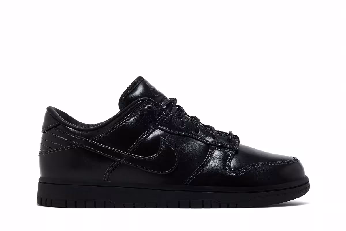 Nike Dunk Low Premium QS Black, view 2