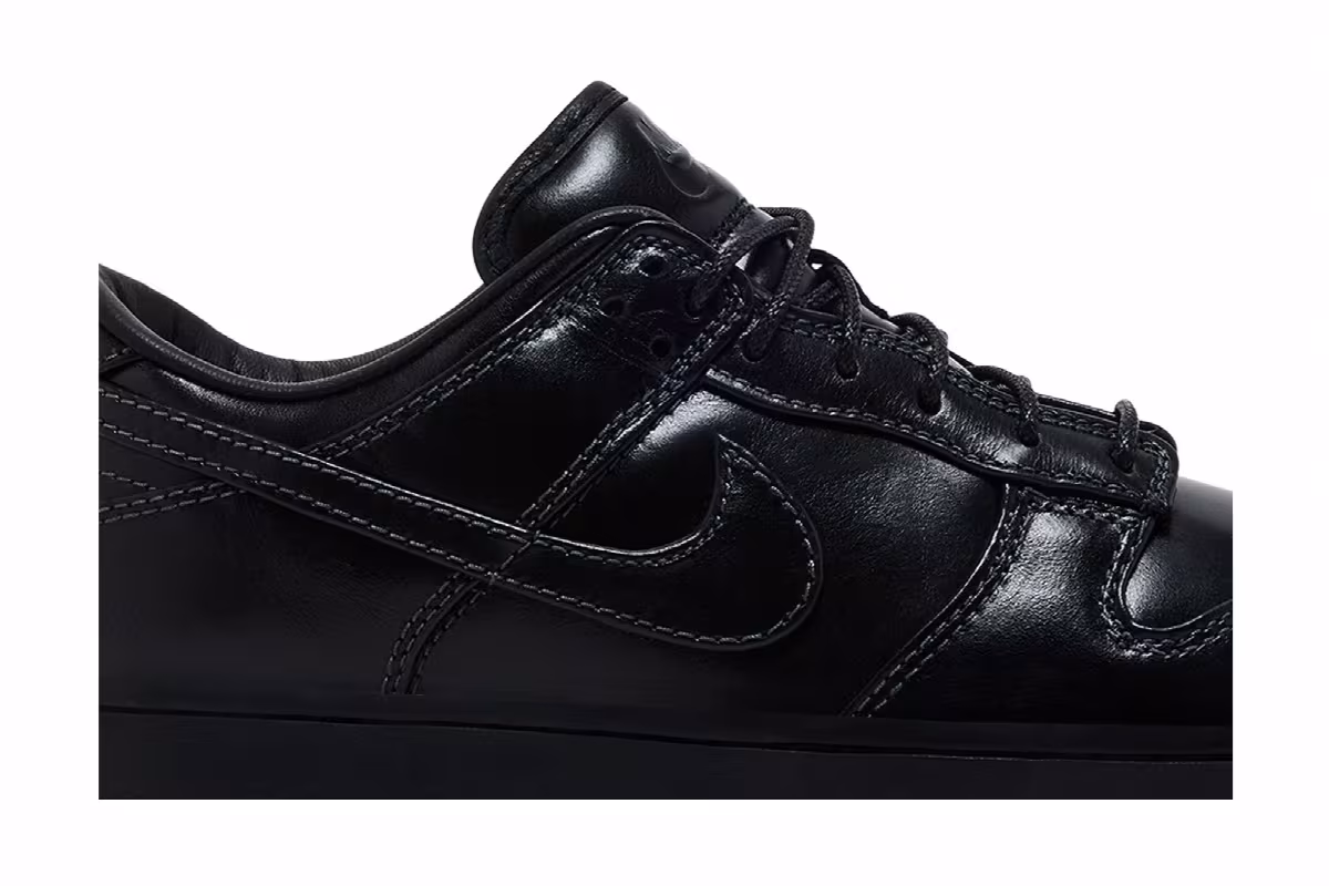 Nike Dunk Low Premium QS Black, view 3