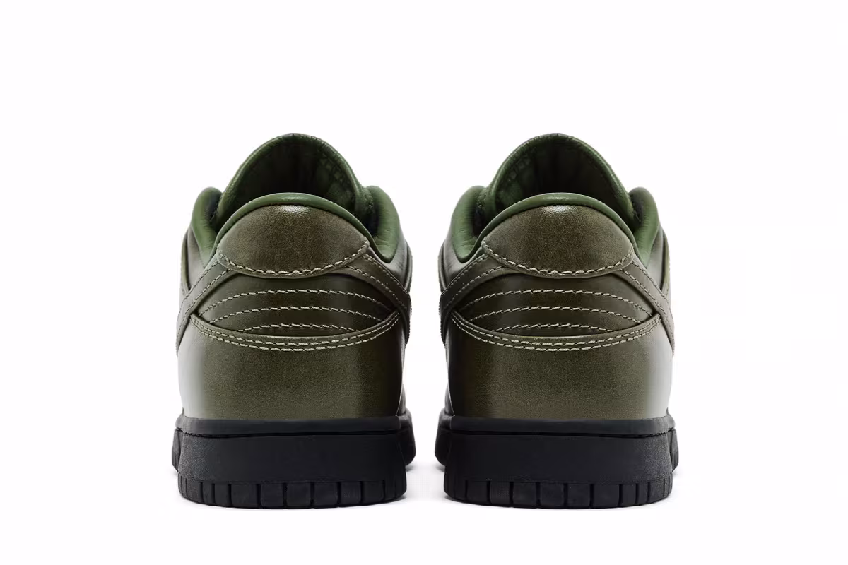 Nike Dunk Low Premium QS Army Olive, view 7