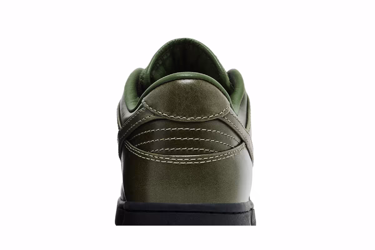 Nike Dunk Low Premium QS Army Olive, view 8