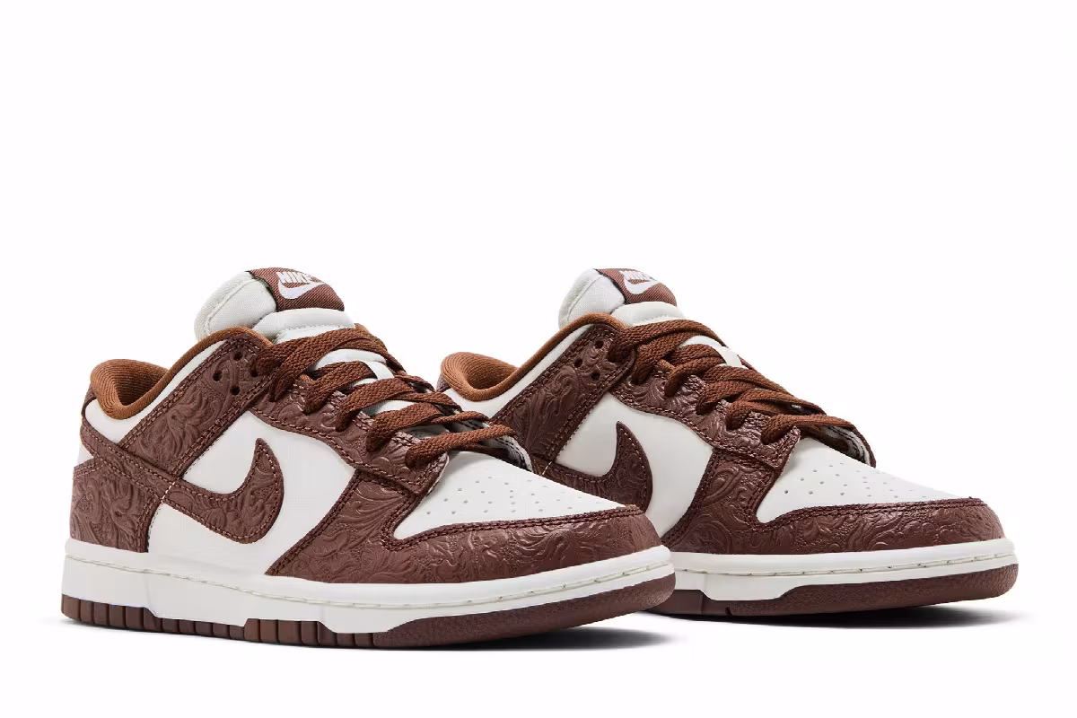 Nike Women's Dunk Low Sail Metallic Gold, view 9