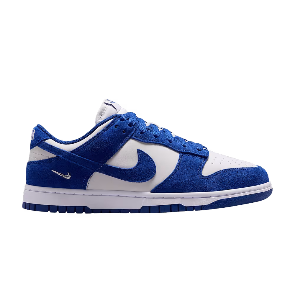 Nike Women's Dunk Low Suede Old Royal Photon Dust White