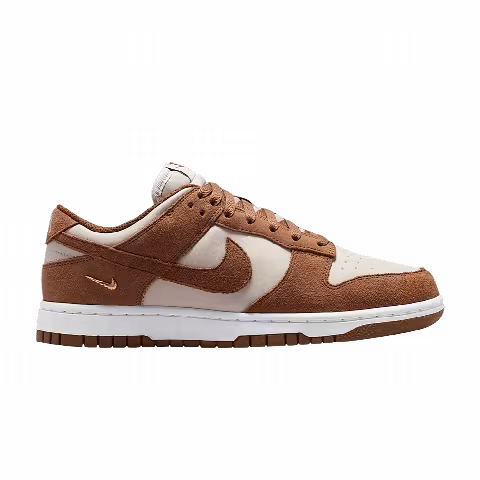Nike Wmns Dunk Low Suede 'Light British Tan Cream White'