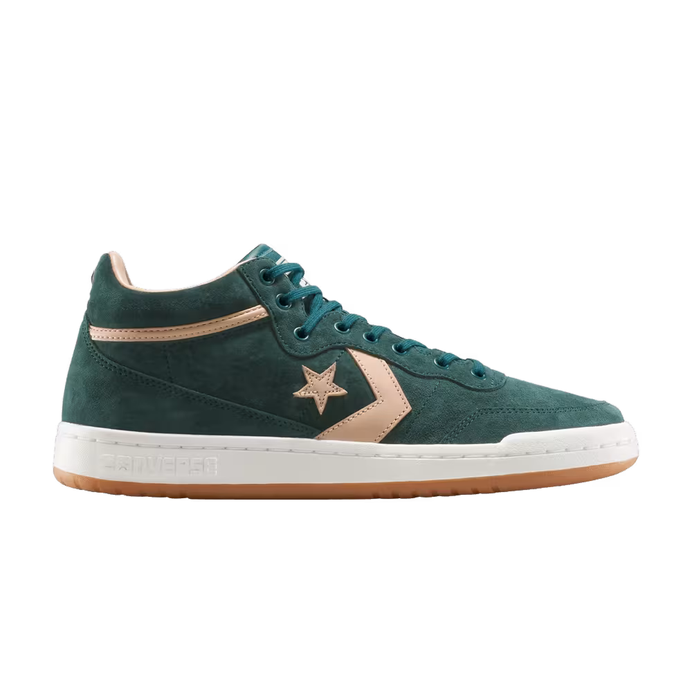 Converse Fastbreak Pro Mid Rubber Plant Vachetta Beige