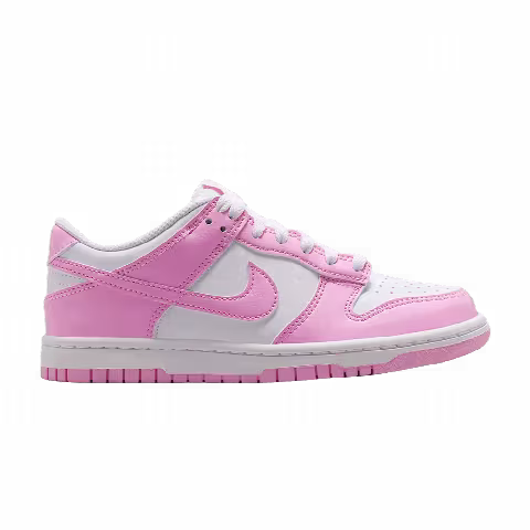 Nike Dunk Low GS 'White White White Pink Rise'