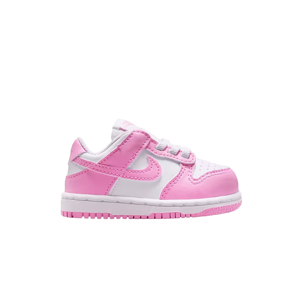 Nike Dunk Low TD White White White Pink Rise
