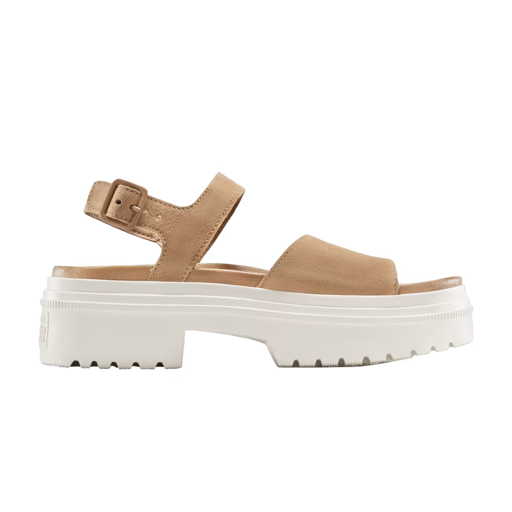 Converse Women's Chuck Taylor All Star Lugged Heel Sandal Sand Dune