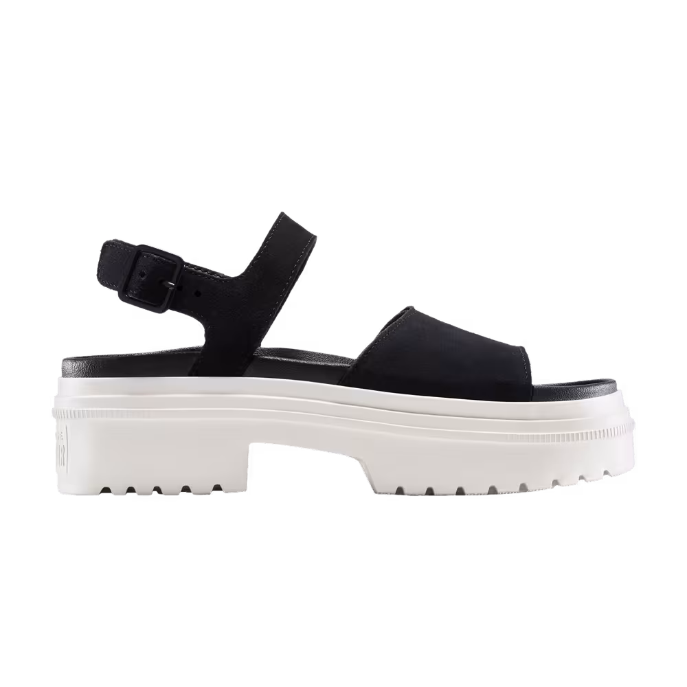 Converse Women's Chuck Taylor All Star Lugged Heel Sandal Black Egret
