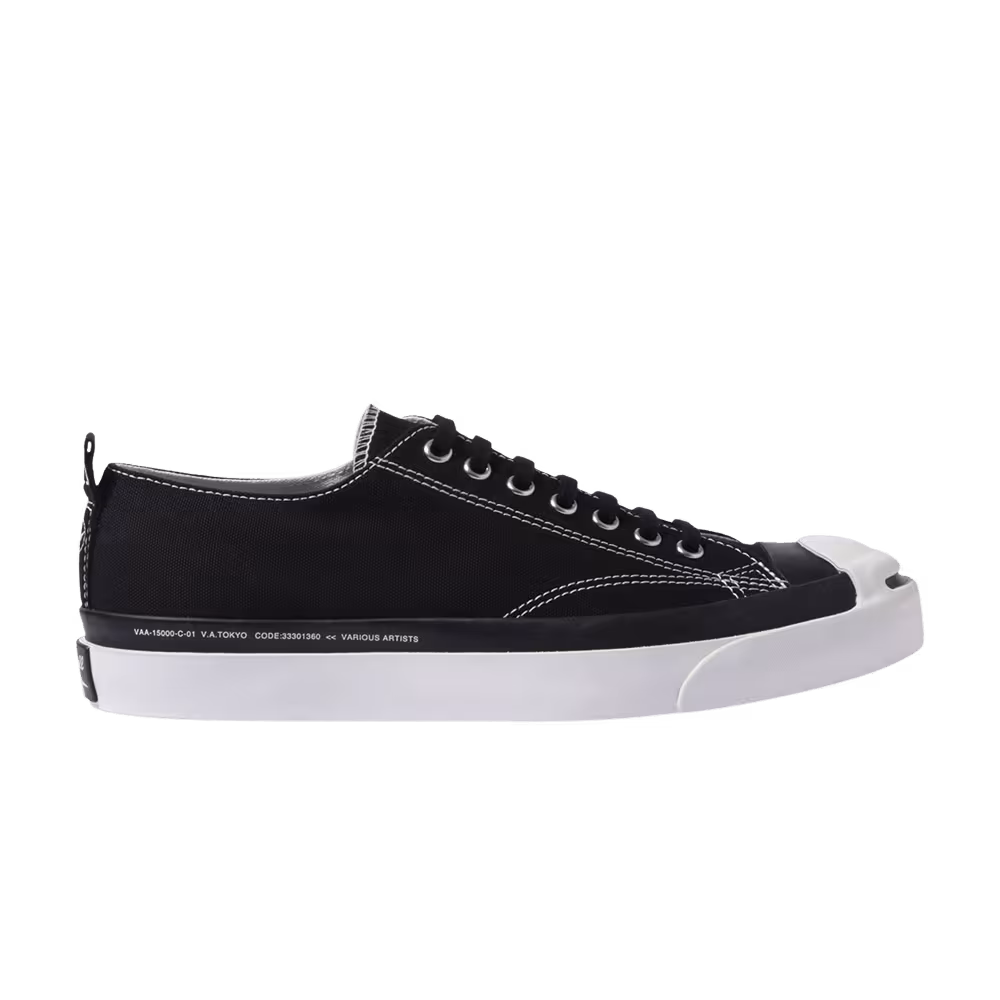 Fragment Design x Various Artists x Converse Jack Purcell 1935 Low Black