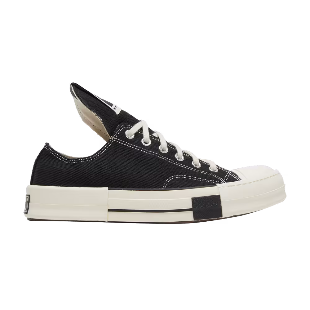 Rick Owens x Converse DRKSHDW DRKSTAR Chuck 70 Low Black