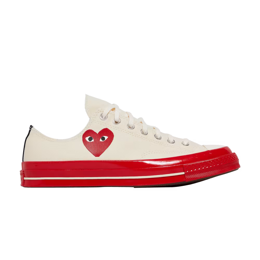 Comme des Garçons Play x Converse Chuck 70 Low Pristine Red