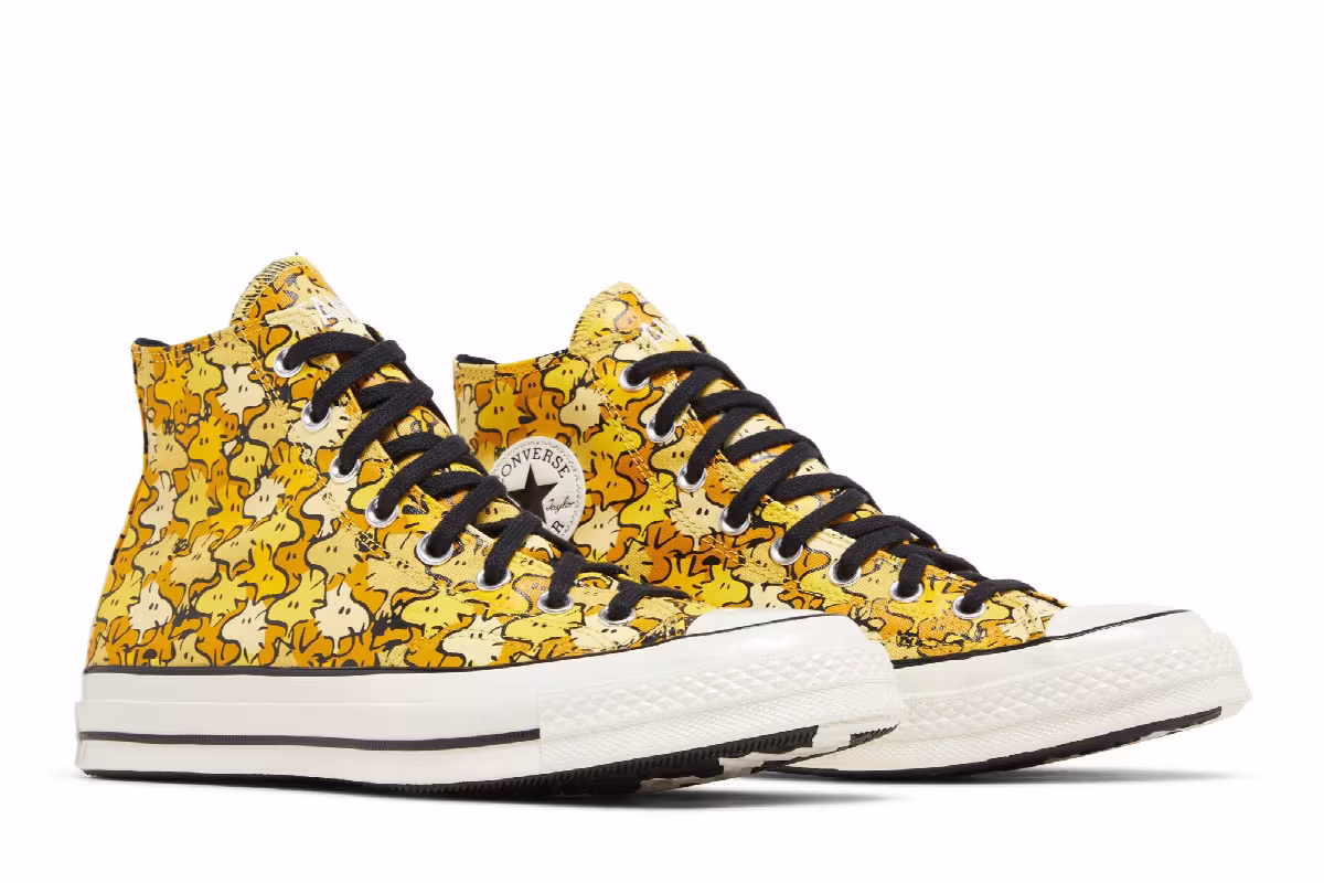 Peanuts x Converse Chuck 70 High Woodstock Camo, view 9