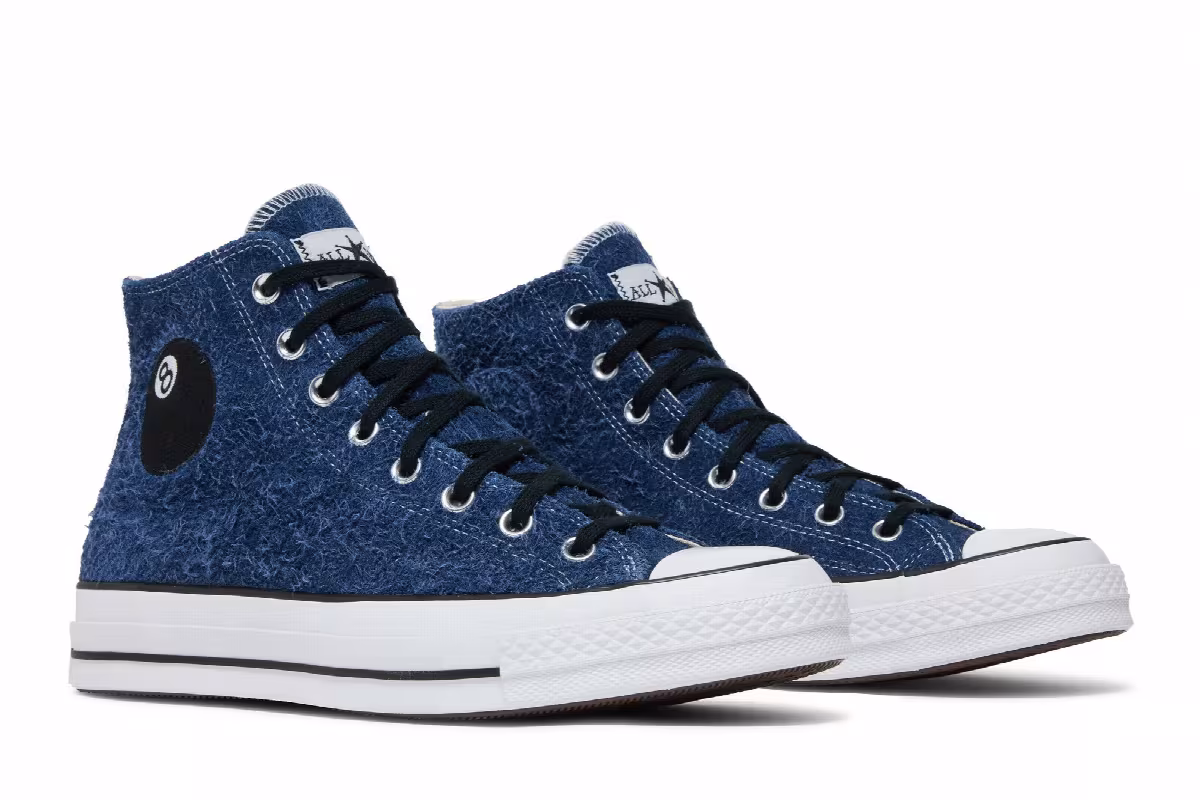 Stussy x Converse Chuck 70 High 8 Ball, view 9
