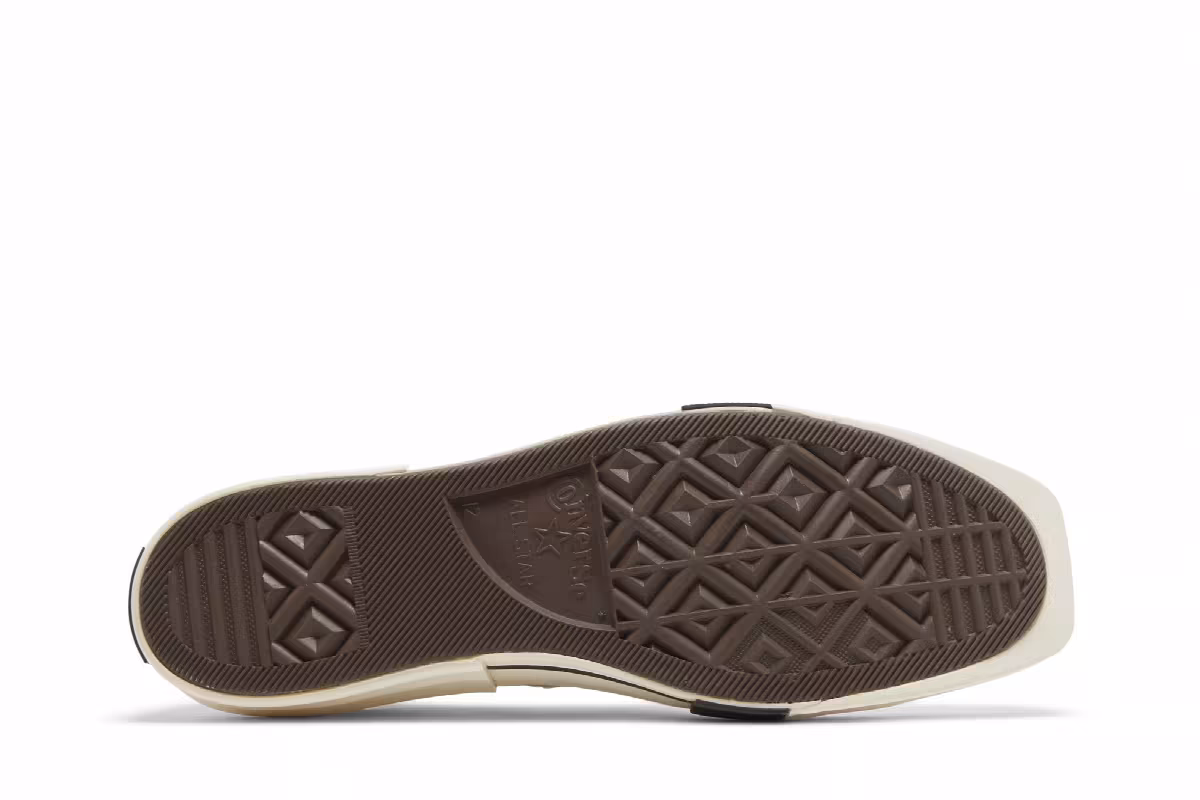 Rick Owens x Converse TURBODRK Chuck 70 Low Silver Lacquer, view 5