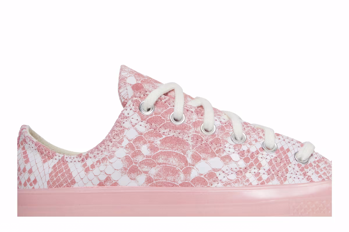 Golf Wang x Converse Chuck 70 Low Pink Python, view 3