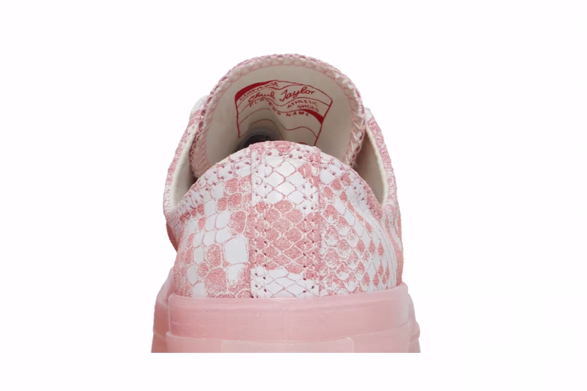 Golf Wang x Converse Chuck 70 Low Pink Python, view 8