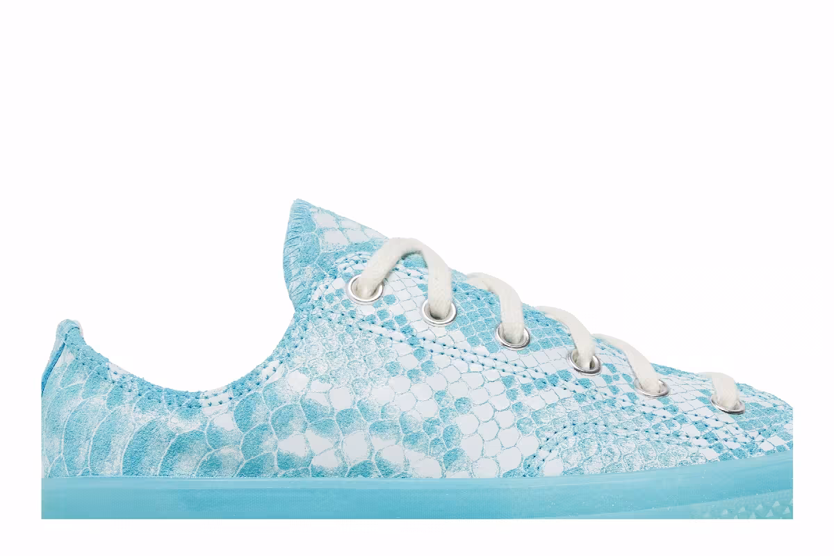 Golf Wang x Converse Chuck 70 Low Blue Python, view 3