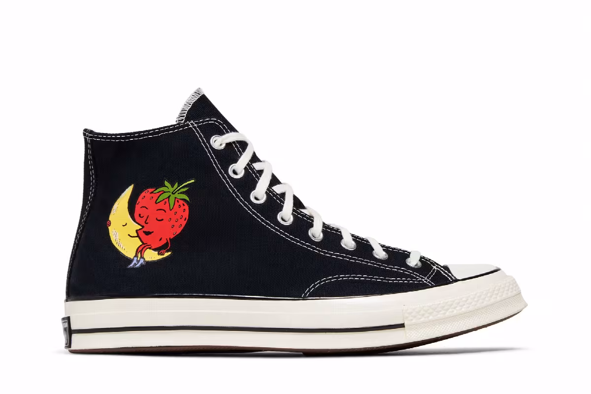 Sky High Farm Workwear x Converse Chuck 70 High Strawberry Moon, view 2